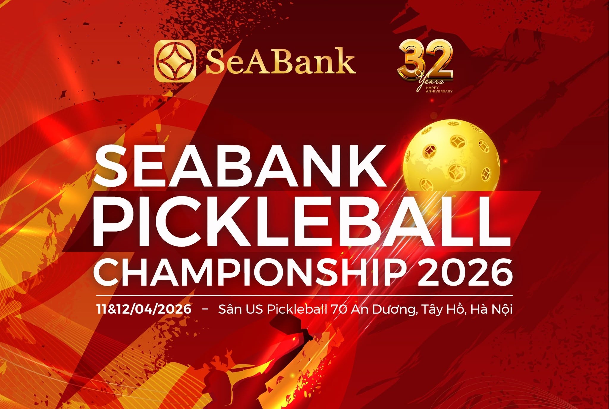 Kết quả thi đấu: SeABank Pickleball Championship 2026