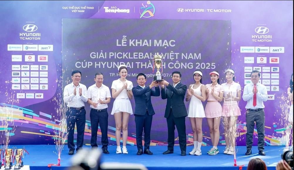 Lễ khai mạc giải Pickleball Việt Nam Cúp Hyundai Thành Công 2025