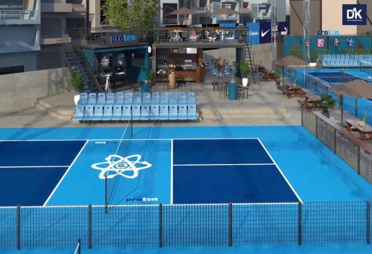 Sân Đại Kim Complex với mặt sân tiêu chuẩn thi đấu